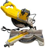 Торцовочная пила DEWALT DWS774, 1400 Вт, 216 мм, 4500 об/мин (DWS774-QS/U), уцененный товар