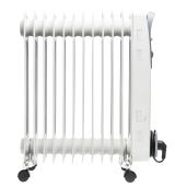 Радиатор масляный Ресанта ОМ-12Н, 2500 Вт, до 25 м², 67/3/9