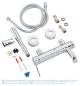 Смеситель для ванны GROHE Essence, хром (33628001)