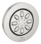 Боковой душ GROHE Rainshower Aqua, круглый, 2 режима струи, суперсталь (26801DC0)