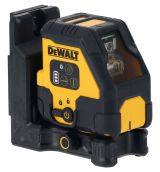 Аккумуляторный лазерный нивелир DEWALT DCLE14201RB, красный луч, 30 м, со встроенной АКБ, в чехле (DCLE14201RB-XJ)