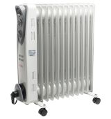 Радиатор масляный Ресанта ОМ-12Н, 2500 Вт, до 25 м², 67/3/9