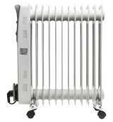 Радиатор масляный Ресанта ОМ-12Н, 2500 Вт, до 25 м², 67/3/9