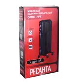 Радиатор масляный Ресанта ОМПТ-7НЧ, 1500 Вт, до 15 м², 67/3/13