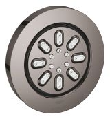 Боковой душ GROHE Rainshower Aqua, круглый, 2 режима струи, темный графит глянцевый (26801A00)