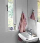 Смеситель для раковины hansgrohe Novus Loop 70, со сливным гарнитуром 71080000, хром
