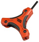 Набор из 9 шестигранных торцевых ключей BLACK+DECKER BDHT0-71628