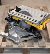 Комбинированная торцовочная пила DEWALT D27113, 1600 Вт, 305 мм, 3300 об/мин, (УЦЕНЕННЫЙ ТОВАР) (D27113-QS/U1)
