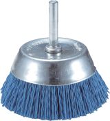 Щетка нейлоновая чашечная Makita (d50 мм, синяя, G240, 6 мм), D-45537