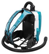 Аккумуляторный ранцевый пылесос Makita VC009G, 40 В, 2 л, с АКБ 5 Ач, без ЗУ (DUST-KITM10)