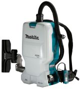 Аккумуляторный ранцевый пылесос Makita DVC660, 2x18 В, 6 л, с 2 АКБ 5 Ач, без ЗУ (DUST-KITM11)