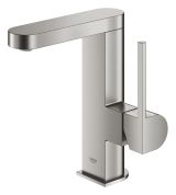 Смеситель для раковины GROHE Plus с донным клапаном, M-Size, суперсталь (23871DC3)