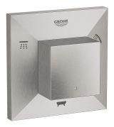 Внешняя часть переключателя потоков GROHE Allure Brilliant на 3 положения, суперсталь (19798DC0)
