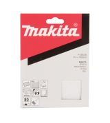 Бумага шлифовальная для шлифмашинок Makita 114х140 мм, K80 , цвет белый, 10 шт., P-36538
