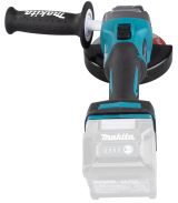 Аккумуляторная угловая шлифмашина Makita GA005GZ, 40 В, 125 мм, 8500 об/мин, без АКБ и ЗУ