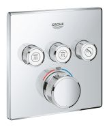 Внешняя часть термостата для душа GROHE Grohtherm SmartControl на 3 потребителя, хром (29126000)