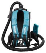 Аккумуляторный ранцевый пылесос Makita VC009G, 40 В, 2 л, с АКБ 5 Ач, без ЗУ (DUST-KITM10)