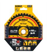 Пильный диск DEWALT EXTREME DT10640, 165/20 мм.