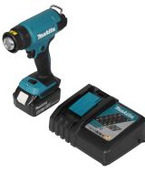 Аккумуляторный тепловой пистолет (фен) Makita LXT 18В, 1 режим, 550°, АКБ 5.0 Ач, З/У, кейс MakPac, DHG181RT1J