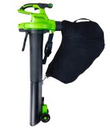 Воздуходув-пылесос садовый аккумуляторный Greenworks, 40V, бесщеточный, c 1хАКБ 5Ач и ЗУ, 2406907UG