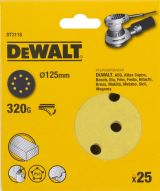 Шлифовальные круги DEWALT DT3101, 125 мм, 8 отверстий, 40G, 10 шт.