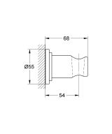 Держатель настенный для ручного душа GROHE Sena, хром (28690000)