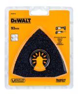 Насадка для мультитул DEWALT DT20719, шлифовальная поверхность грубая карбидная крошка по твердому клею для плитки