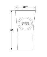 Стаканы для воды GROHE Blue, 6 штук, (40437000)