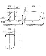 Унитаз-биде GROHE Sensia Pro Smart Toilet, альпин-белый (36508SH0)