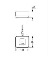Зарядное устройство для GROHE PufeFoam, тип C, белый (1033849990)