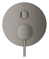 Внешняя часть смесителя для ванны GROHE Atrio на 3 потребителя, темный графит матовый (24096AL3)