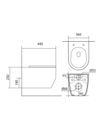 Комплект инсталляции GROHE 38775001 с унитазом Aquatek ЕВРОПА New и сиденьем с микролифтом (NW0187)