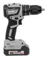 Дрель-шуруповерт ИНТЕРСКОЛ ДАУ-13/18В 50, 18 В, 1600 об/мин, 27000 уд/мин, с 2 АКБ 2 Ач и ЗУ, в кейсе (802.2.2.70)