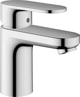 Смеситель для раковины hansgrohe Vernis Blend 70, с металлическим сливным гарнитуром 71557000, хром