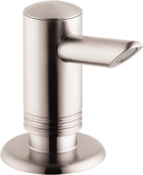 Диспенсер для геля hansgrohe A41 40418800, под сталь