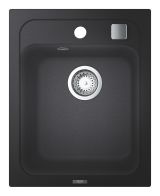 Мойка GROHE K700 с одной чашей, 400 x 500 мм, черный гранит (31650AP0)