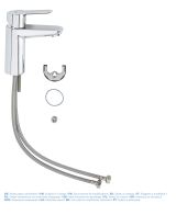 Смеситель для раковины GROHE BauEdge, S-size, хром (23330000)