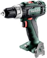 Аккумуляторная дрель-шуруповерт Metabo BS 18 L, 18 В, 1850 об/мин, с 2 АКБ 2 Ач и ЗУ, в кейсе metaBOX (614051500)