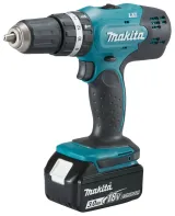Аккумуляторная ударная дрель-шуруповерт Makita 1300 об/мин, 42 Нм, 2 АКБ х 2.0 Ah и ЗУ, в кейсе, DHP453RAJ