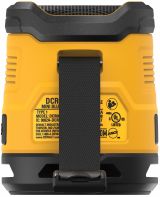Аккумуляторная портативная аудиосистема DEWALT DCR009, 3.7 В, 5 Вт, со встроенной АКБ (DCR009-XJ)