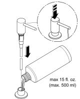 Дозатор жидкого мыла GROHE Contemporary, суперсталь, (40536DC0)