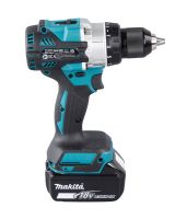 Аккумуляторная ударная дрель-шуруповерт Makita DHP486RTJ, 2100 об/мин, с 2 АКБ 5 Ач и ЗУ, в кейсе MakPac-2