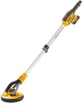 Аккумуляторная эксцентриковая шлифмашина для стен DEWALT DCE800P1, 18 В, 225 мм, 1200 кол/мин, с АКБ 5 Ач и ЗУ (DCE800P1N-XJ)