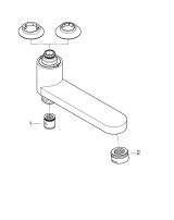 Излив для смесителя GROHE, хром (13450000)