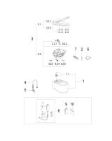 Унитаз-биде GROHE Sensia Arena подвесной, альпин-белый (39354SH1)