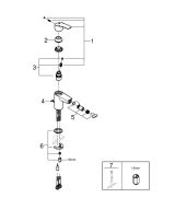 Смеситель для биде GROHE Eurosmart, S-size, хром (32927003)