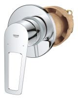 Смеситель для душа GROHE BauLoop в комплекте с монтажной частью, хром (29042001)