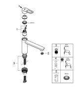 Смеситель для кухни GROHE BauLoop, хром (31706000)