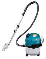 Набор Makita: аккумуляторный пылесос VC003GLZ, 15 л, 3.2 м³/мин + аккумулятор BL4040, 40 В, 4 Ач + быстрое зарядное устройство DC40RA, PT991