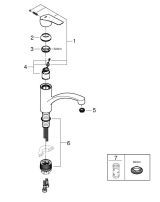 Смеситель для кухни GROHE Eurosmart, хром (30260003)